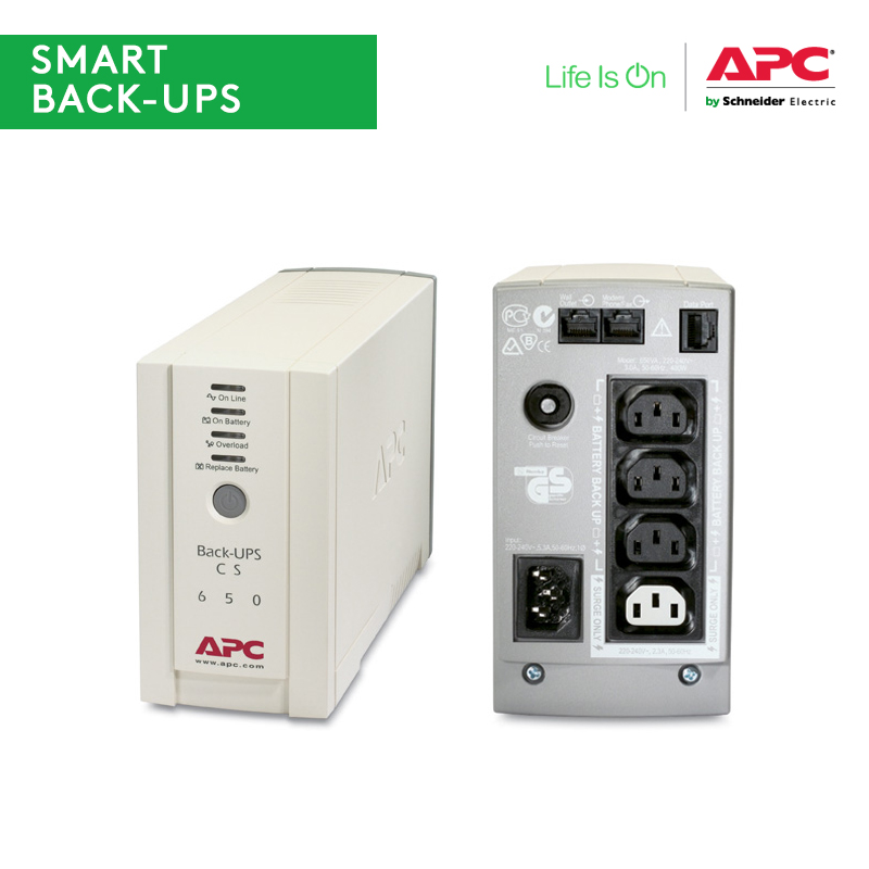 APC Back-UPS CS 650VA / 230V
