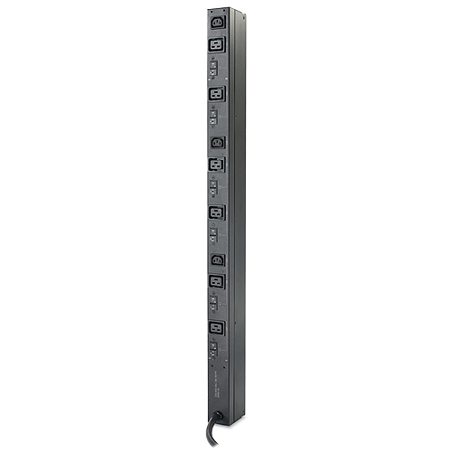 APC Rack PDU, Basic, Zero U, 22kW, 400V, (3) C13 (6) C19