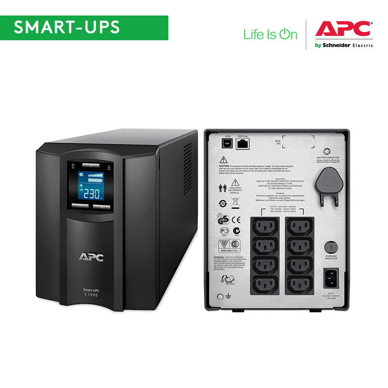APC Smart-UPS SMC 1500VA / 230V LCD